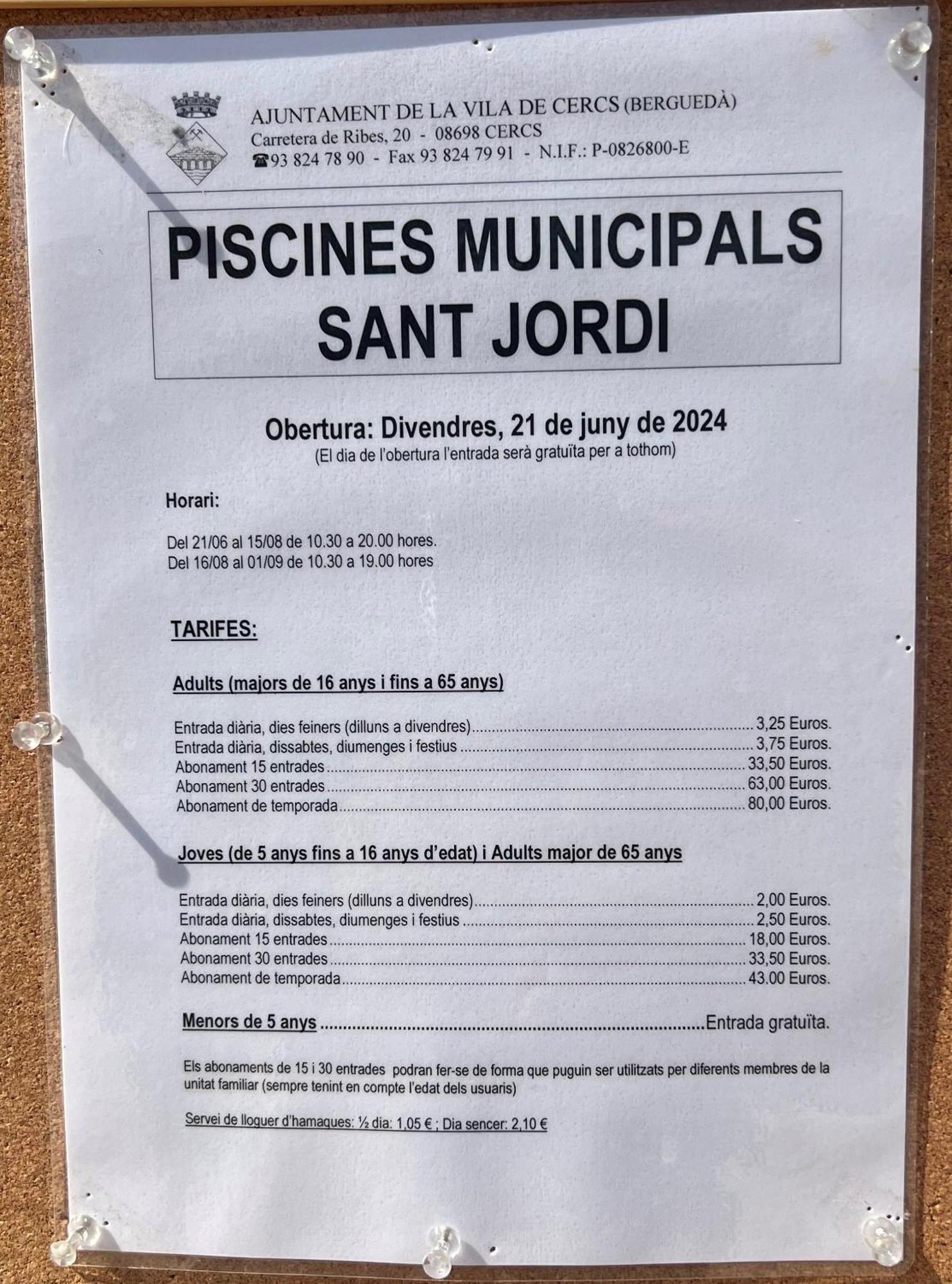 Apartament Acollidor Al Bergueda 6P Sant Jordi de Cercs Extérieur photo